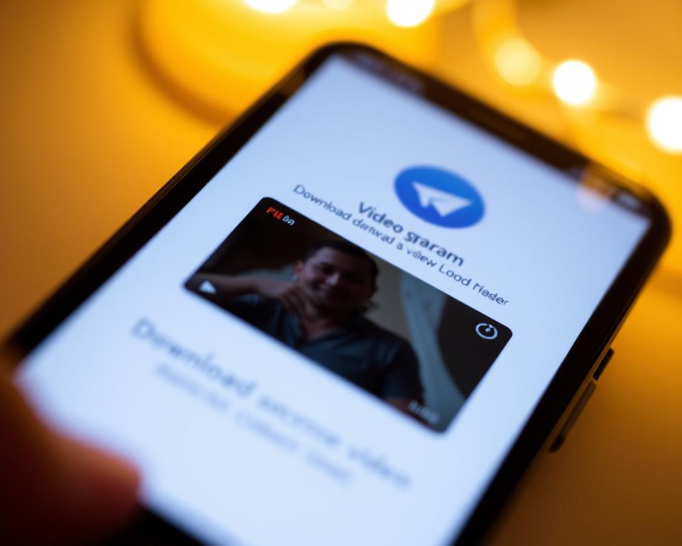 telegram怎么下载影片?