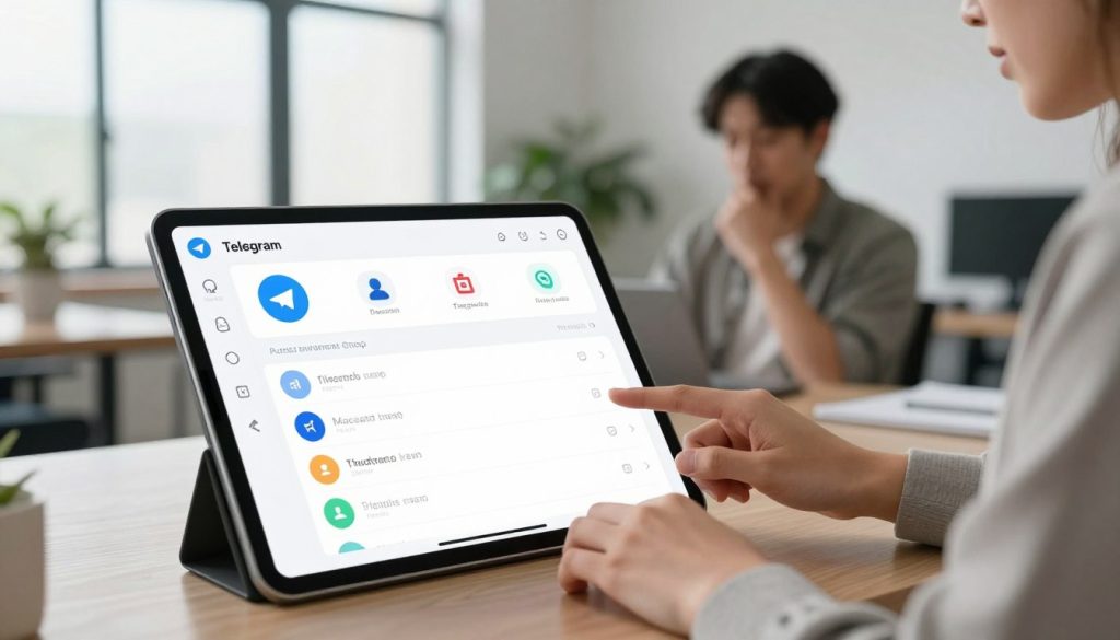 Telegram群组管理界面 Telegram群组管理界面