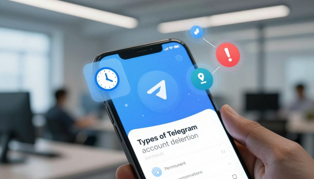 Telegram账号删除类型 Telegram账号删除类型