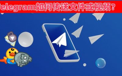 How does Telegram send files or videos